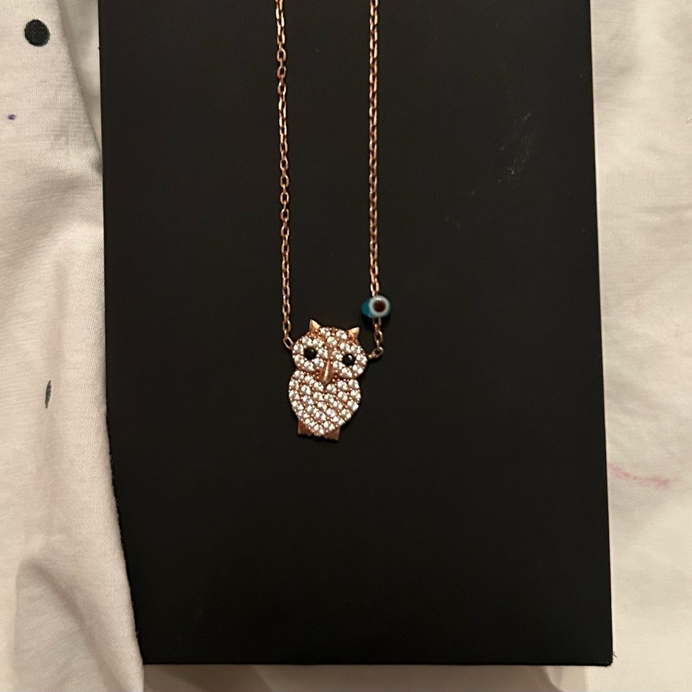Owl necklace - Picture 2 of 2